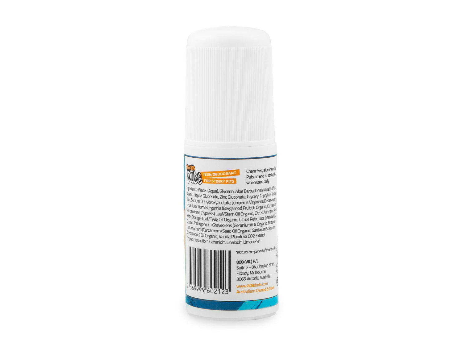 Chemical & aluminium free deodorant perfect for kids, teens and tweens