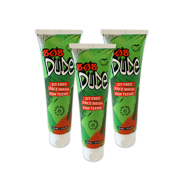 808 Dude 3x Face Wash Pack