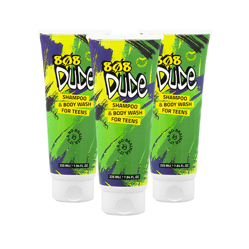 808 Dude 3x Shampoo & Body Wash Pack