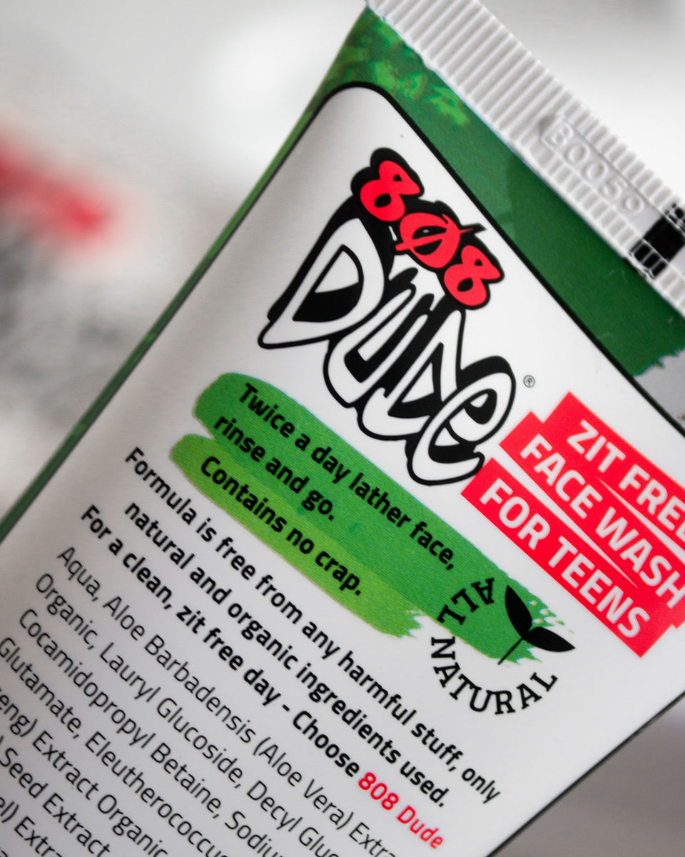 808 Dude 'Zit Free' Face Wash for Teens
